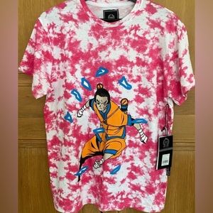 CR24 Chrome Edge Savage Short Sleeve Shirt Mens Womens Fuchsia White Tee NWT